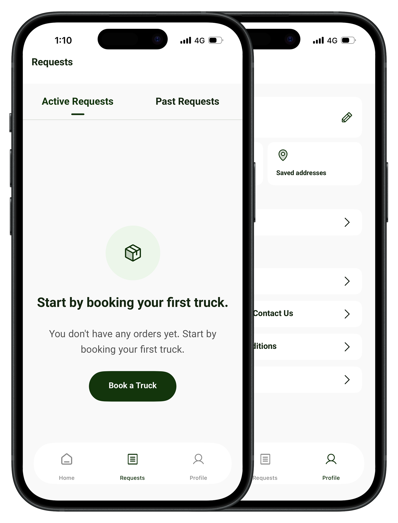 1Truck - Truck Booking Mobile App
